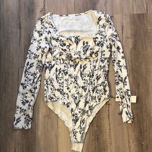 Floral bodysuit